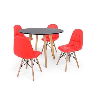 O Conjunto Mesa de Jantar Laura com Cadeiras Botonê são importantes itens para a sua decoração. Independente da proposta, a decoração da sua residênci