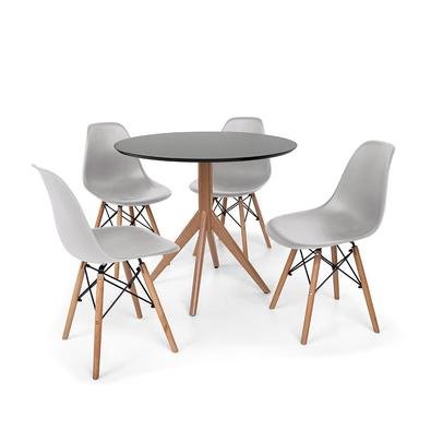 Conjunto Mesa de Jantar Maitê com Cadeiras Charles Eames são importantes itens para a sua decoração. Independente da proposta, a decoração da sua resi
