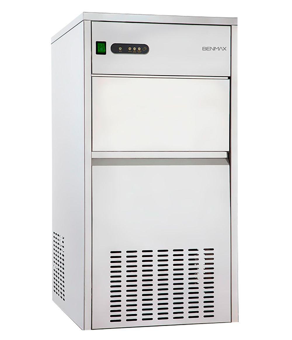 Máquina De Gelo Benmax Super Ice 50kg 7res Inox 220v Bmgx50-07