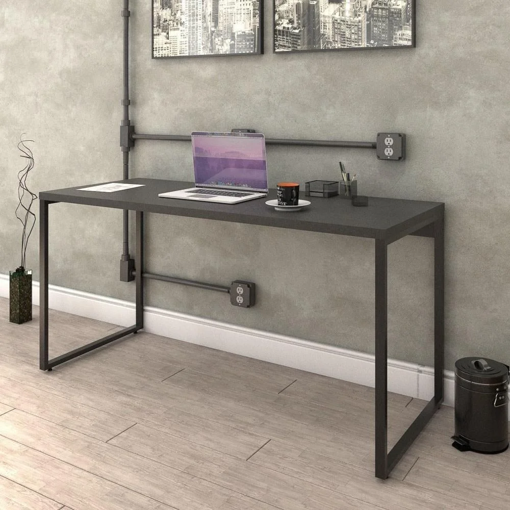 Imagem 2 de 5 do produto Mesa De Escritório Office 150cm Prisma C08 Preto Onix