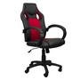 Cadeira Presidente Gamer, Em Couro Pu, Preta e Vermelho, Pelegrin - Pel-3002