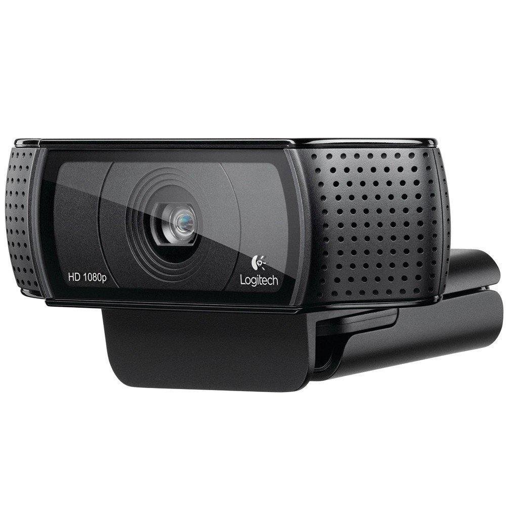 Webcam Logitech Full HD 1080P 30FPS, Com Microfone Estéreo, USB, 15MP, Preta Webcam Logitech Full HD 1080P 30FPS, Com Microfone Estéreo, USB, 15MP, Preta