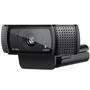 Webcam Logitech  Full HD 1080P 30FPS, Com Microfone Estéreo, USB,  15MP, Preta