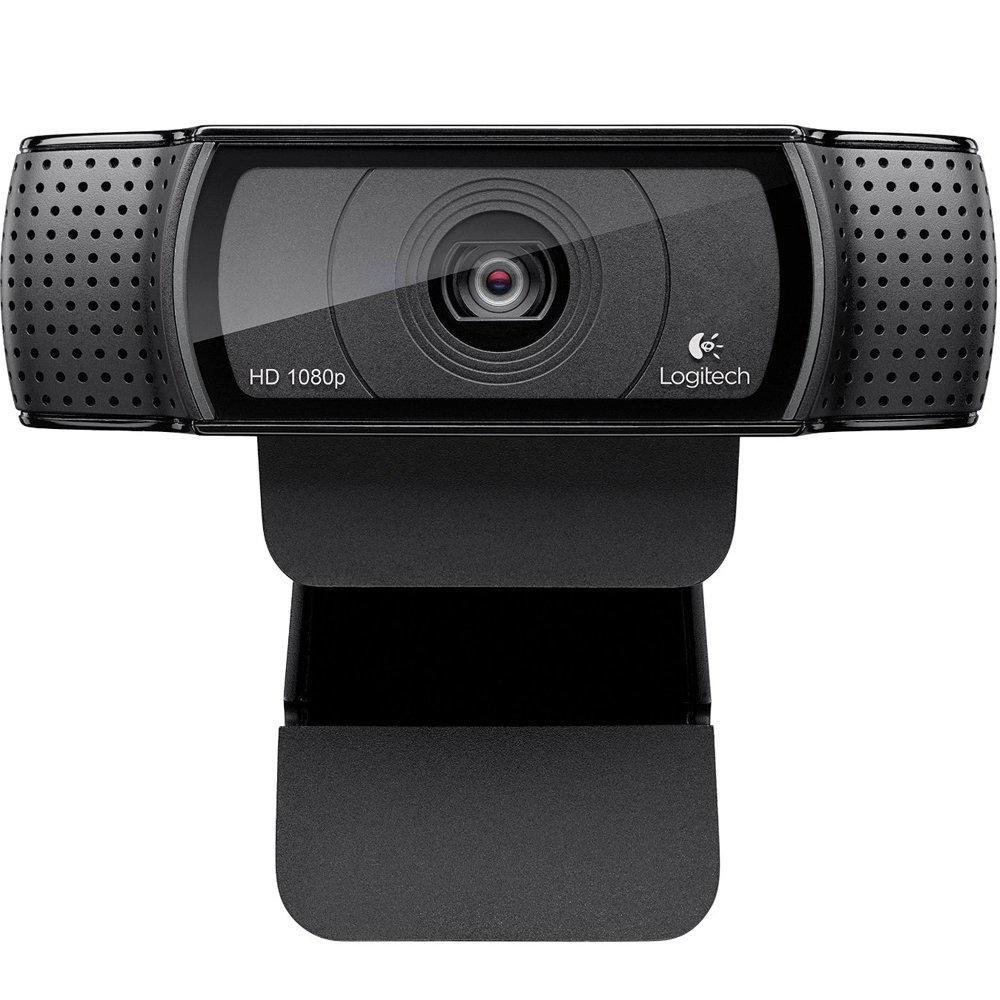 Webcam Logitech Full HD 1080P 30FPS, Com Microfone Estéreo, USB, 15MP, Preta Webcam Logitech Full HD 1080P 30FPS, Com Microfone Estéreo, USB, 15MP, Preta