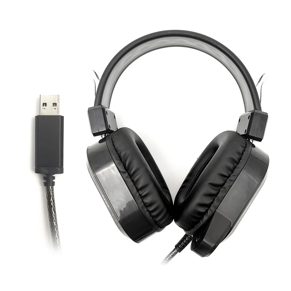 Imagem 2 de 5 do produto Headset Gamer C3Tech Crane II PH-G320BKV2, RGB, Com Microfone, USB