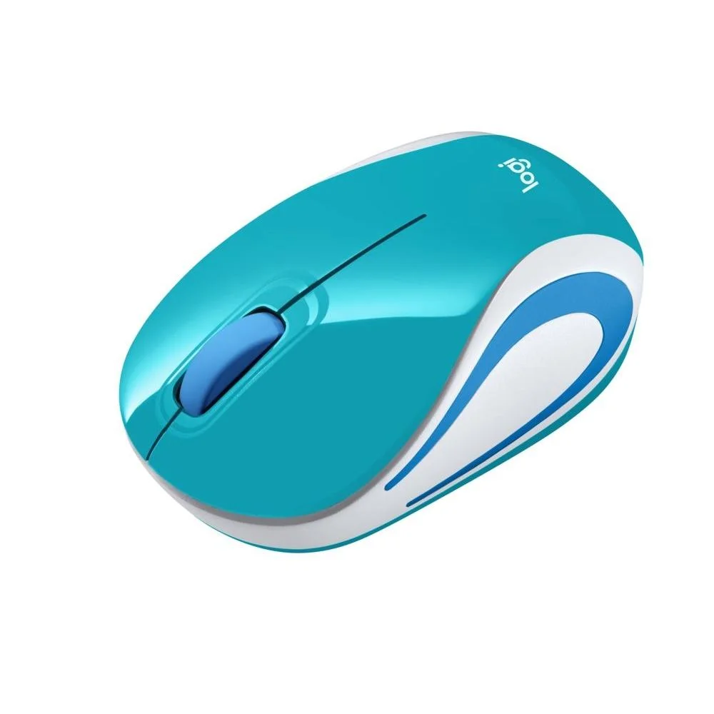 Imagem 3 de 5 do produto Mouse Sem Fio Wireless Ultraportátil Logitech M187 Teal