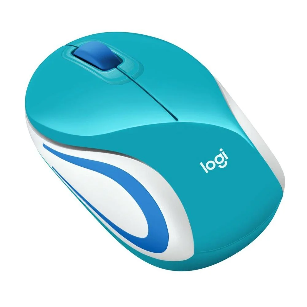 Imagem 5 de 5 do produto Mouse Sem Fio Wireless Ultraportátil Logitech M187 Teal