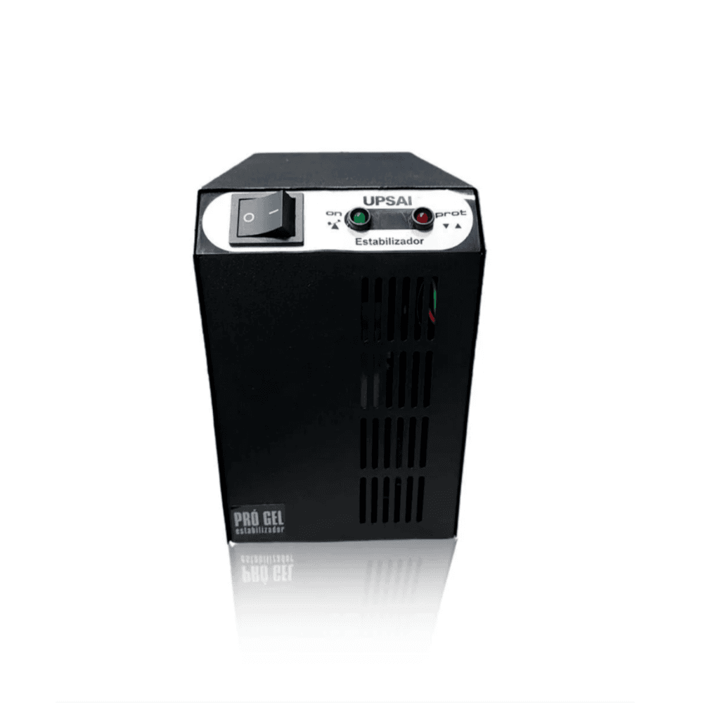 Imagem 3 de 5 do produto Estabilizador Upsai Pró Gel 3 3KVA, 3030VA, Para Eletrodomésticos e Informática, 120V - 51050112