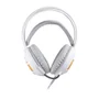 Headset Gamer Kaster Usb Branco C/led Oex