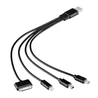 Cabo Usb 4 Em 1 Para Todos Dispositos Moveis Micro Usb/lightning/30 Pinos/tipe C Cb308
