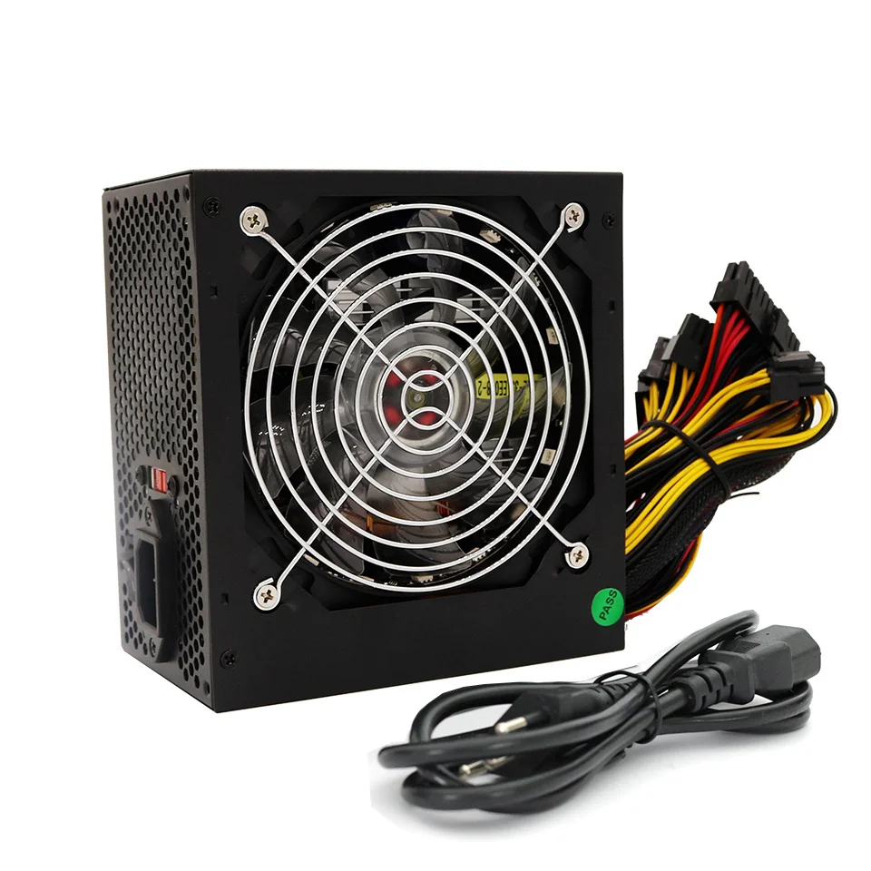 Imagem 4 de 5 do produto Fonte Hoopson ATX, 550W, Bivolt, RGB, Cooler Silencioso