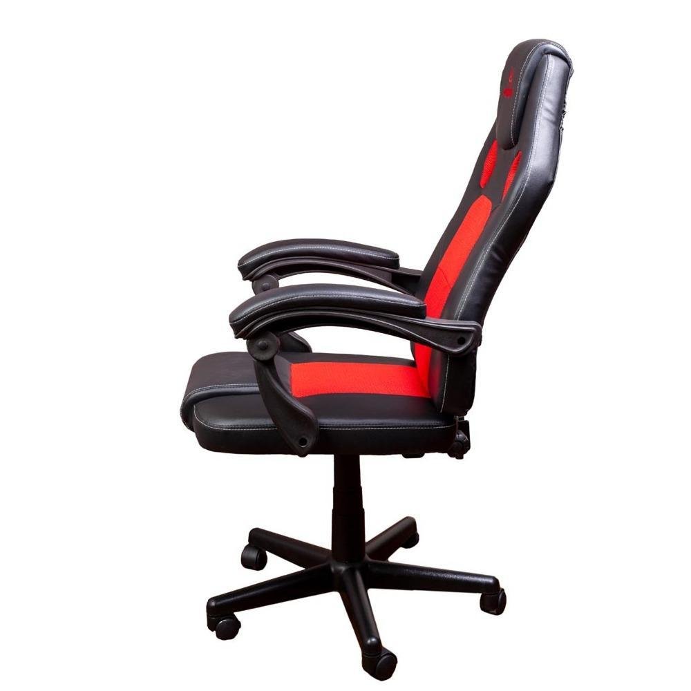 Cadeira Gamer Reclinável, Preta E Vermelha, Kross - KE-GC100