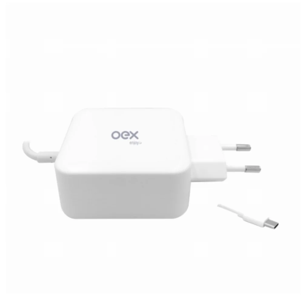 Carregador De Tomada Turbo Usb Tipo C 65w Universal