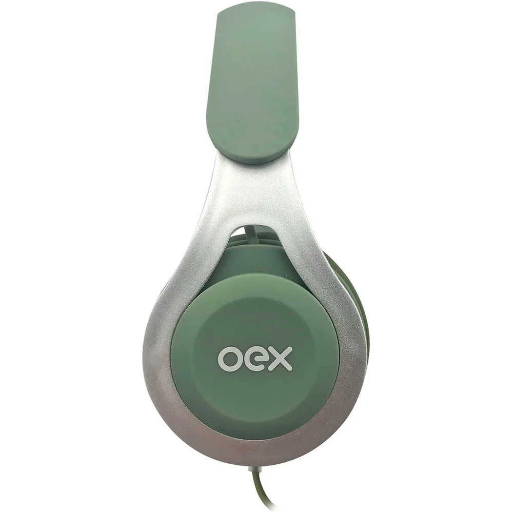 Imagem 2 de 4 do produto Fone De Ouvido Oex Drop Hs210, P2 De 3.5mm, Verde - C/ Microfone