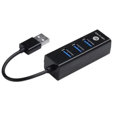 Imagem 3 de 5 do produto Mini Hub Usb Bright 4 Portas 2.0 Preto - 0059