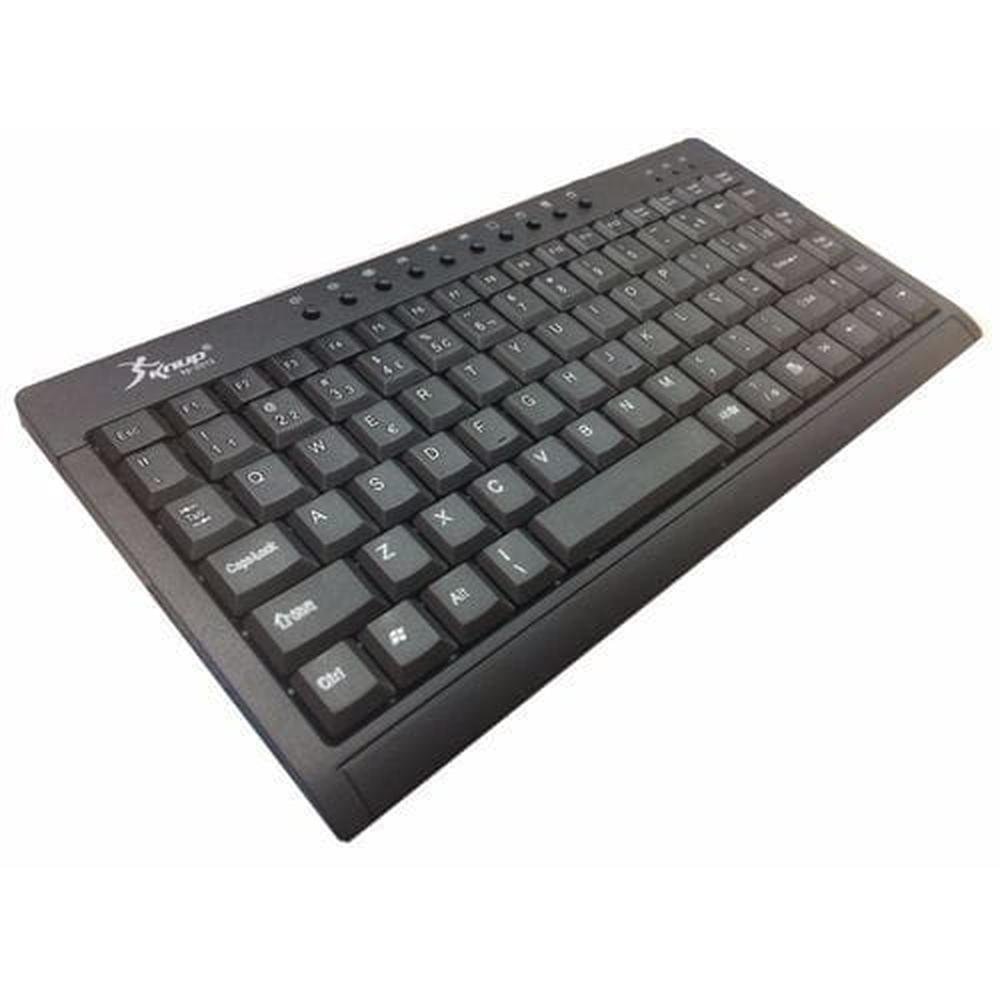 Imagem 2 de 4 do produto Mini Teclado Usb Multimidia Padrão Abnt2 Knup Kp-2013 Preto
