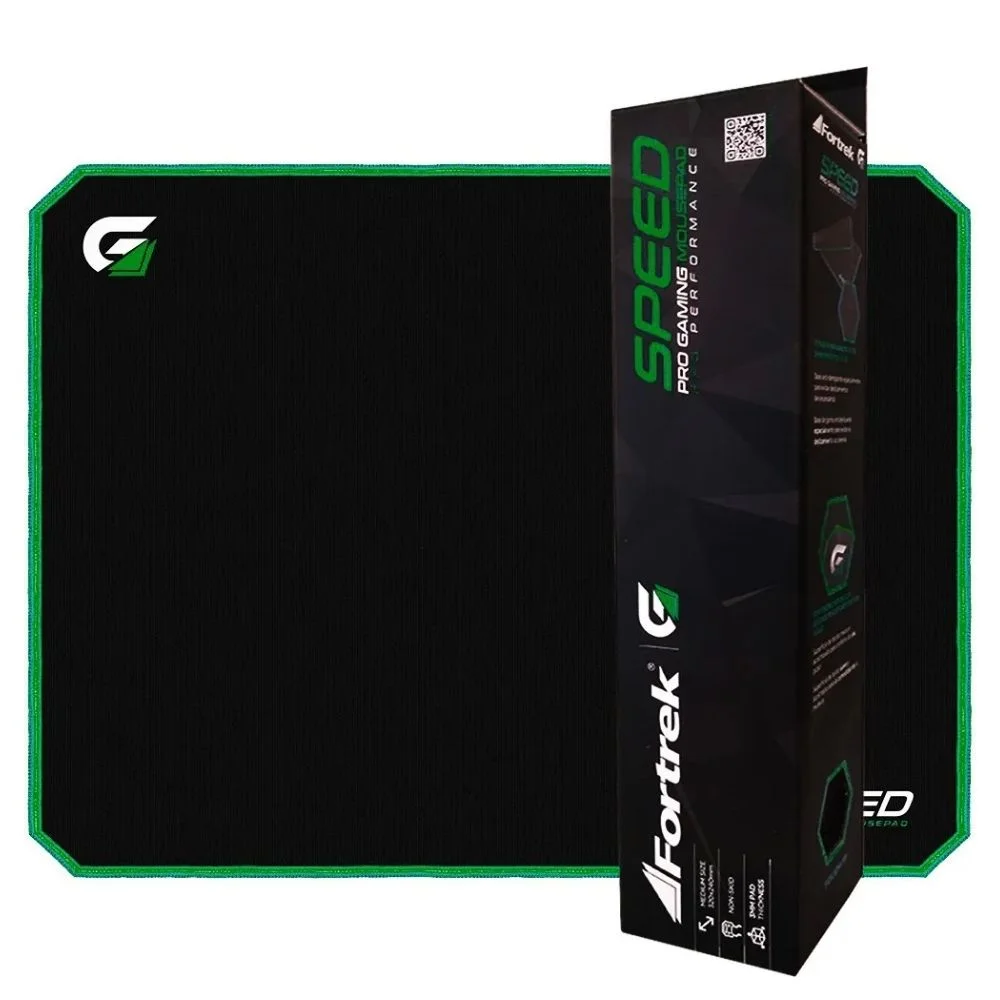 Mousepad Gamer Fortrek, Speed, Verde - MPG101 Mousepad Gamer Fortrek, Speed, Verde - MPG101
