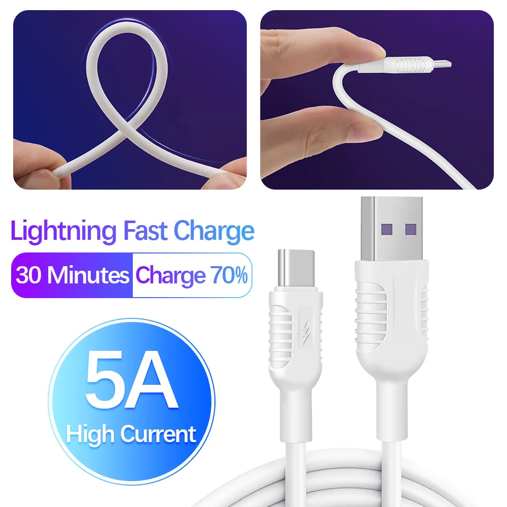 Imagem 4 de 5 do produto Cabo USB Type-C, Ebai Carregamento E Dados,  1m