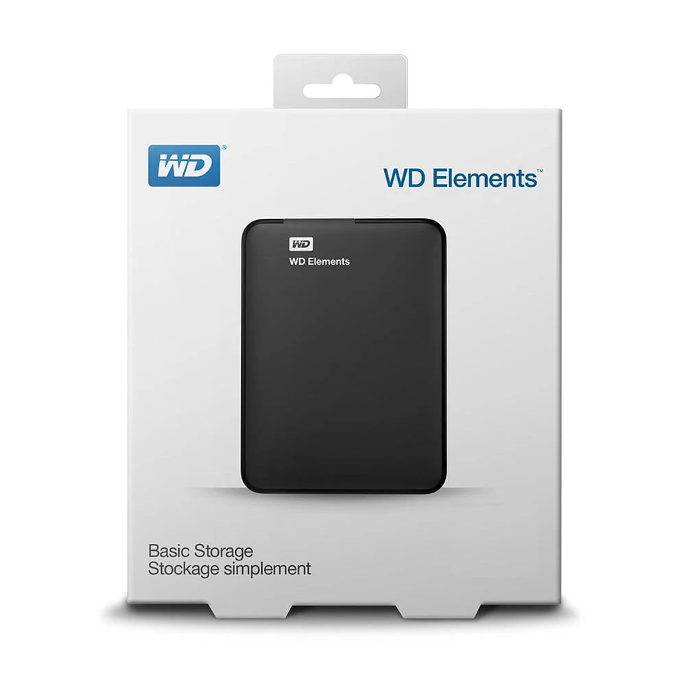 HD Externo WD 4TB Elements, 2.5, USB 3.0, Preto - WDBU6Y0040BBK HD Externo WD 4TB Elements, 2.5, USB 3.0, Preto - WDBU6Y0040BBK