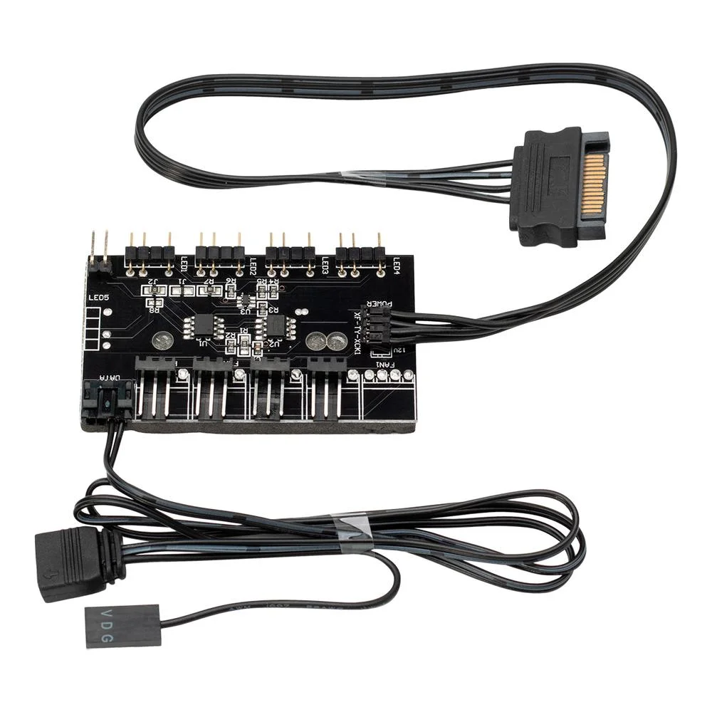 Imagem 2 de 5 do produto Controladora De Fan ARGB, P/ Gabinete Gamer, Mymax