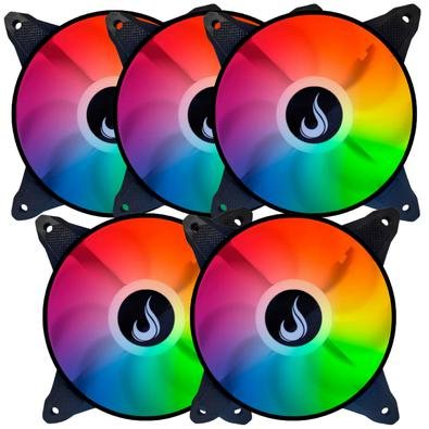 ATENÇÃO: ESSE COOLER SÓ ASCENDERÁ OS LEDS RGB CASO SUA PLACA MÃE POSSUA A CONEXÃO RGB 4PIN 12V