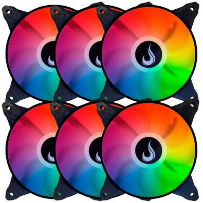ATENÇÃO: ESSE COOLER SÓ ASCENDERÁ OS LEDS RGB CASO SUA PLACA MÃE POSSUA A CONEXÃO RGB 4PIN 12V