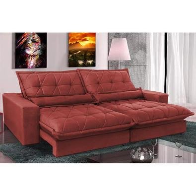 Chegou o Maravilhoso Sofá Retrátil e Reclinável Cama inBox Soft com Molas Ensacadas. O que o torna especial são assentos com molas ensacadas e espuma