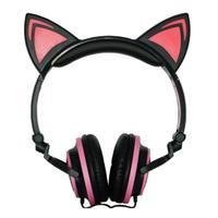 Fone de Ouvido Headset Bluetooth Orelha de Gato Exbom Hfc22