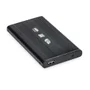Case Para HD Exbom Externo, SATA 2.5, USB, Alumínio Resistente, Preto