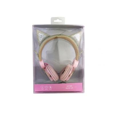 Fone Ouvido Headphone Orelha De Gato C/glitter