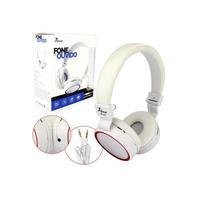 Fone De Ouvido KNUP Kp-421, C/microfone Dobravel P2, Branco
