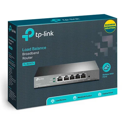 Roteador Tp-link Tl-r470t+ Load Balance 10/100 Mbps, Tpl0015 — foto 3