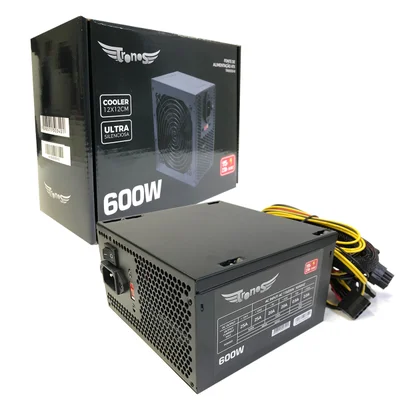 Fonte Tronos, 600W Real, PFC Ativo, Bivolt - TN/6350-B