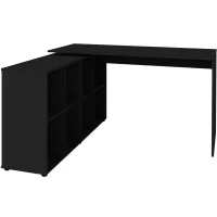 Mesa Para Computador Com 8 Nichos Nero 1400 – Artany - Preto