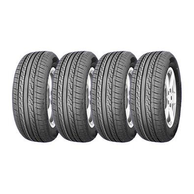 O pneu AOSEN HH301 possui 4 sulcos longitudinais largos, melhorando a drenagem da água e a estabilidade em estradas escorregadias. O design dos ombros