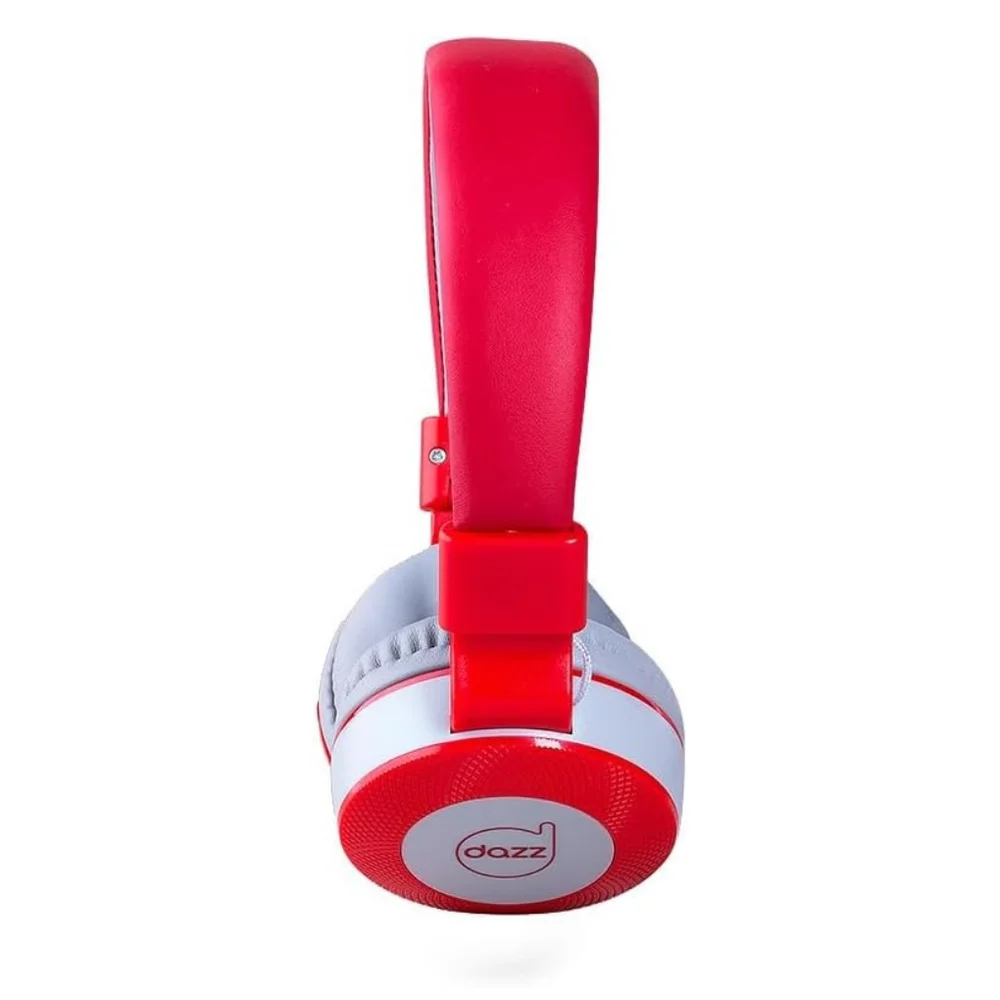 Imagem 2 de 5 do produto Headphone Dazz Moove C/microfone P2 - Cinza/vermelho