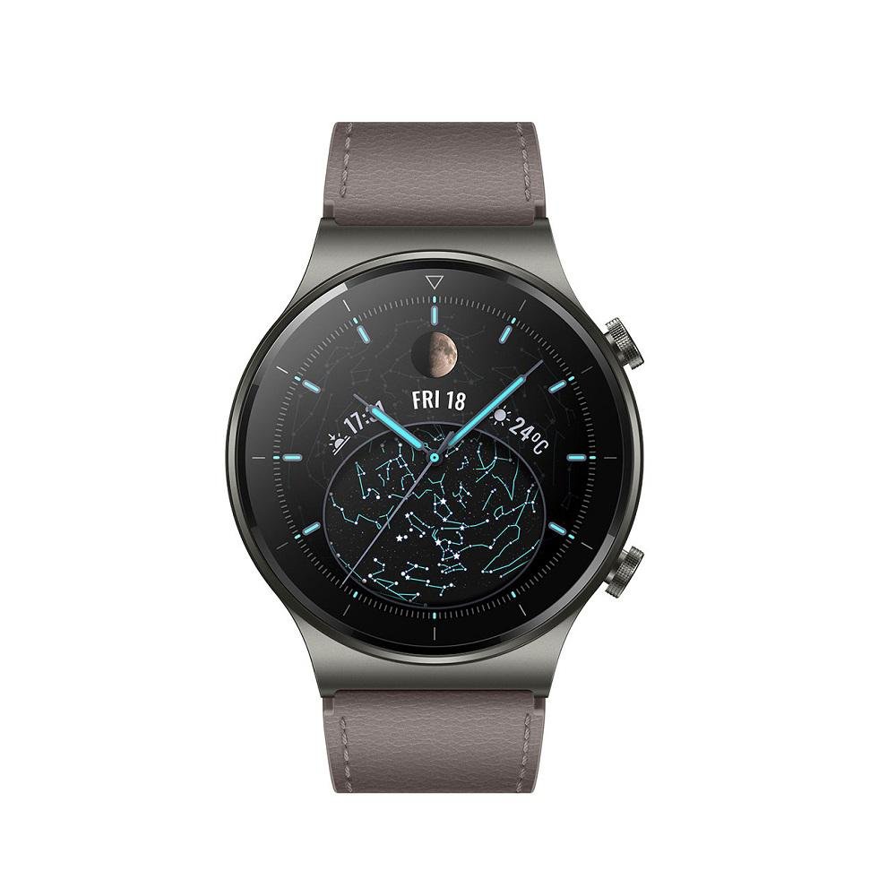 relógio smartwatch huawei gt leather gps