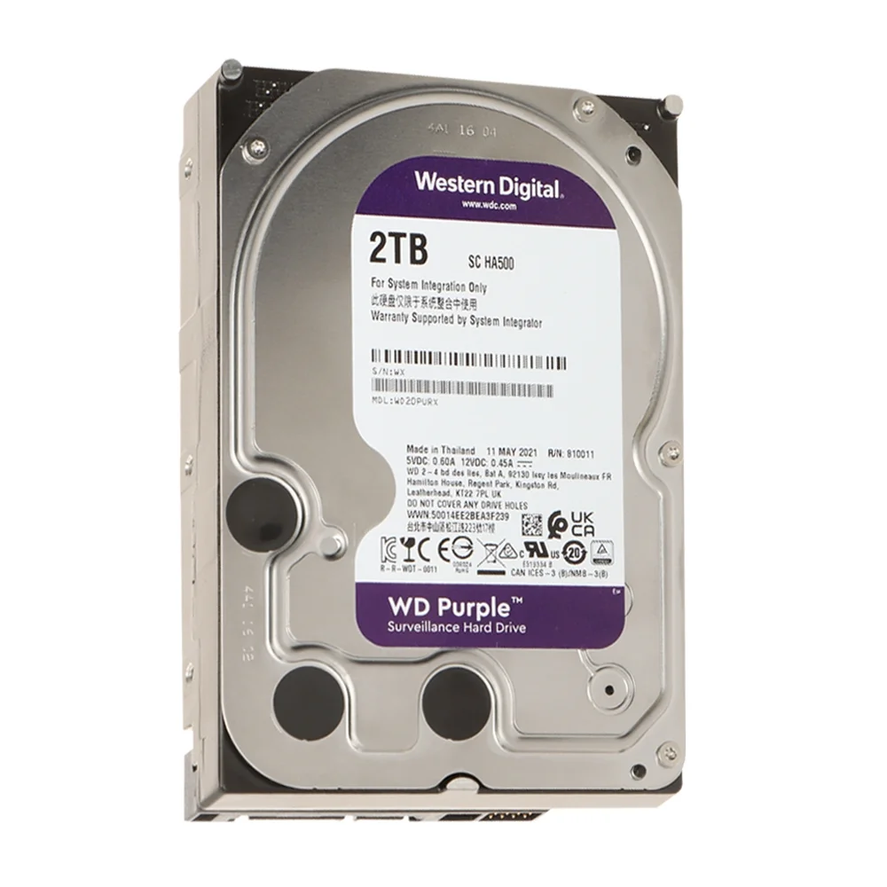 Hd Western Digital Purple Wd 2Tb Kabum