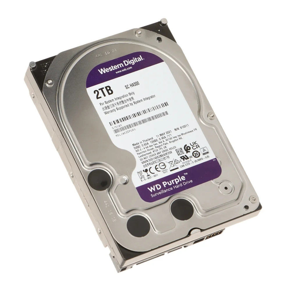 Hd Western Digital Purple Wd 2Tb Kabum
