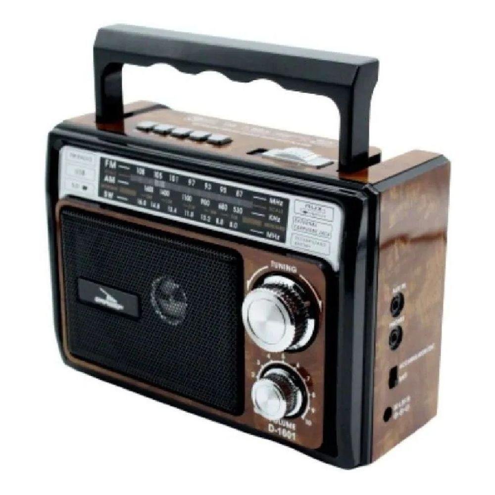 Rádio Caixinha Som Retrô Am Fm Kabum