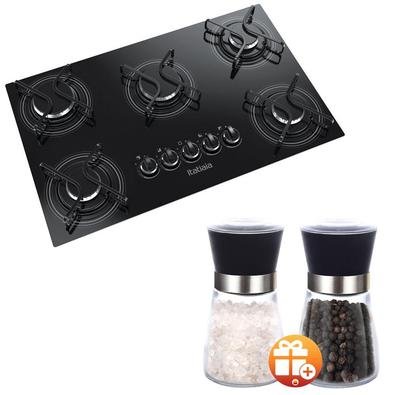 Cooktop Itatiaia 5 Bocas Preto Bivolt com Kit Moedor Sal e Pimenta Bela Home 180ml Apresentamos a você um Cooktop 5 Bocas extremamente versátil e mode