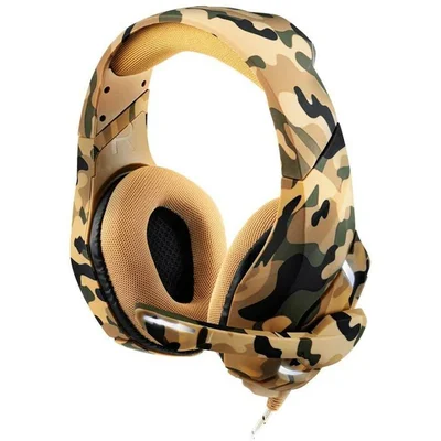 Headset Gamer Multi Ph305 Warrior Straton USB 2.0 Stereo Army Led Branco