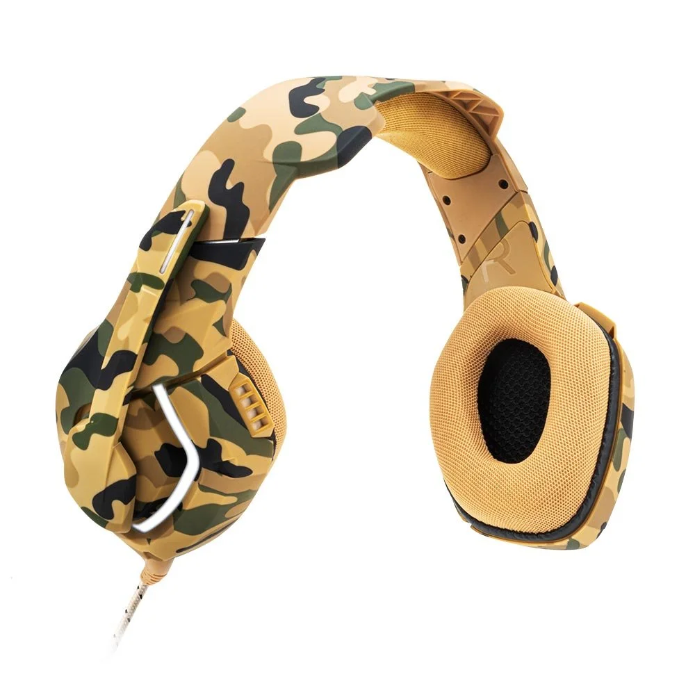 Imagem 2 de 5 do produto Headset Gamer Multi Ph305 Warrior Straton USB 2.0 Stereo Army Led Branco