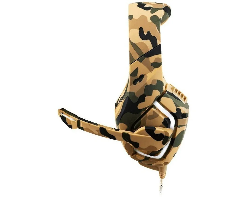 Imagem 5 de 5 do produto Headset Gamer Multi Ph305 Warrior Straton USB 2.0 Stereo Army Led Branco