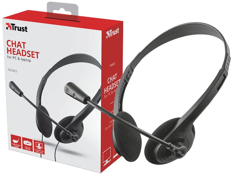 Imagem 5 de 5 do produto Headset Headset 21665 Primo Chat Com Controle De Volume E Ajuste