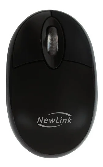 Mouse Mini Com Fio Fit Newlink, 1000 DPI, 3 Botões, USB, Preto - Mo304c Mouse Mini Com Fio Fit Newlink, 1000 DPI, 3 Botões, USB, Preto - Mo304c