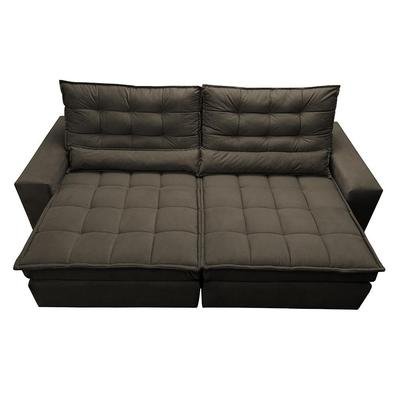 Leve muito conforto e design para sua casa com o Sofá Cama inBox Gold! Esse sofá faz parte da linha especial de estofados Cama inBox que traz uma mara