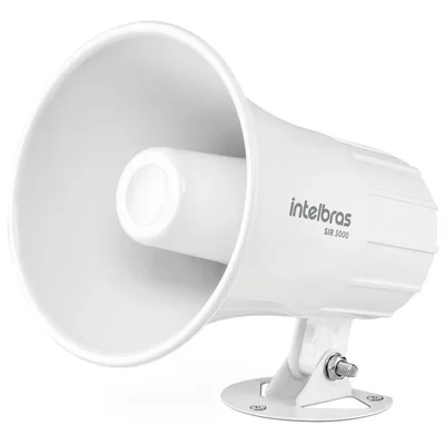 Sirene Magnética Alarme/cerca 120db Sir3000 Intelbras Branca — foto 3