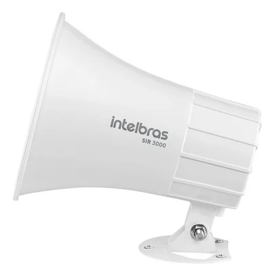 Sirene Magnética Alarme/cerca 120db Sir3000 Intelbras Branca — foto 4