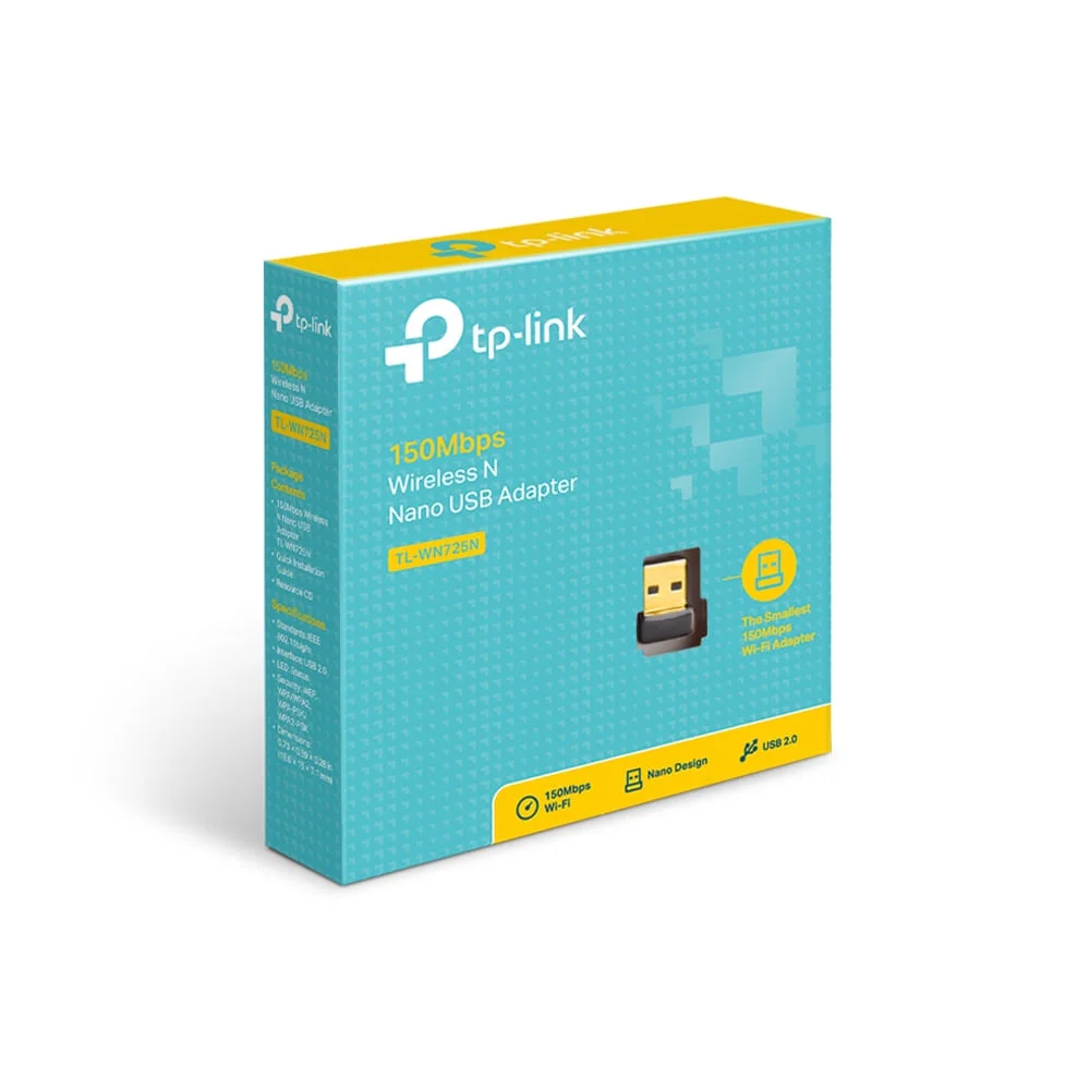 Adaptador Wi-Fi Tp Link TL WN725N Nano - view 2